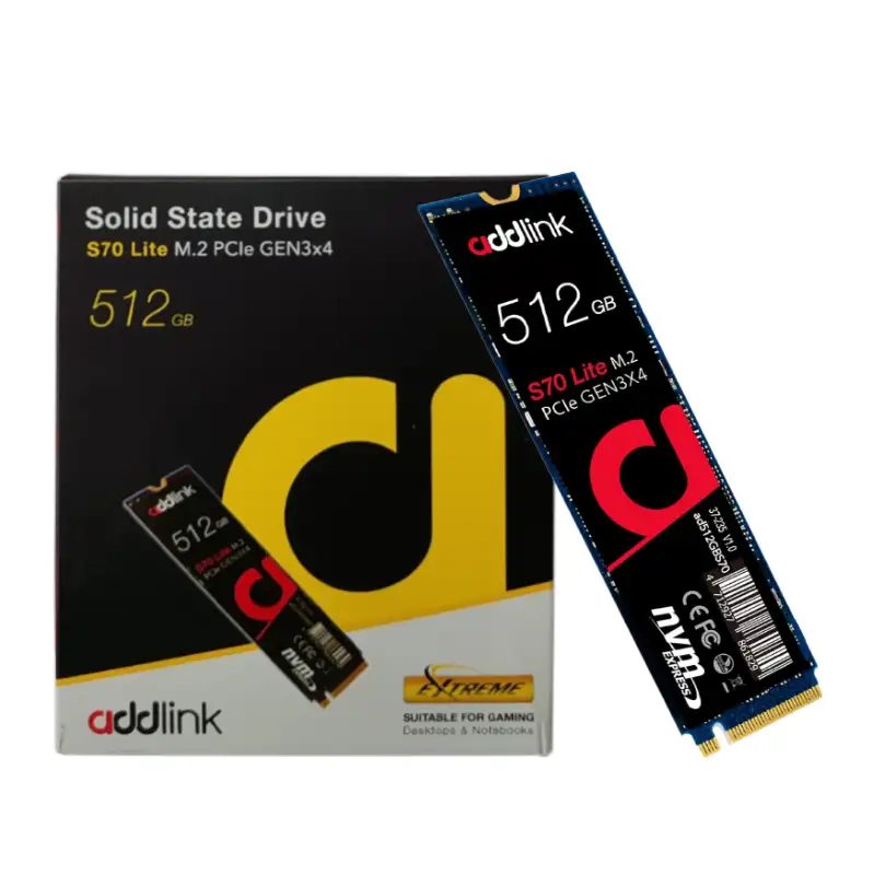 ITSCA - SSD M.2 512GB addlink S70 Lite PCIe GEN3x4